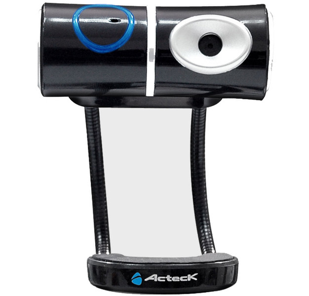 Acteck ATW-850 1.3MP USB Schwarz, Silber Webcam