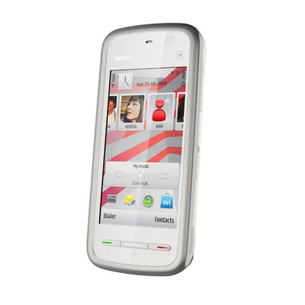 Nokia 5230 Single SIM White smartphone