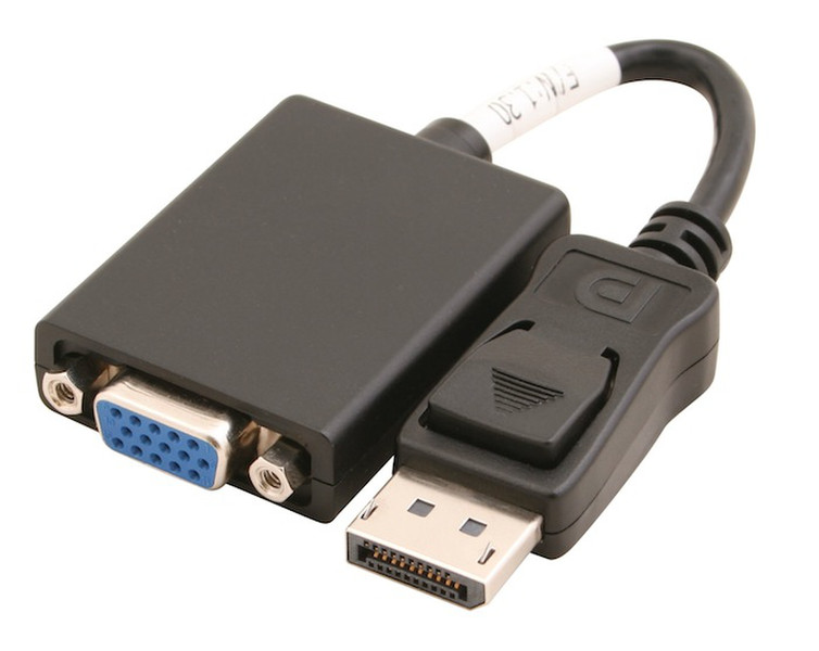 Sapphire 44000-01-40R DP VGA (D-Sub) Черный кабельный разъем/переходник