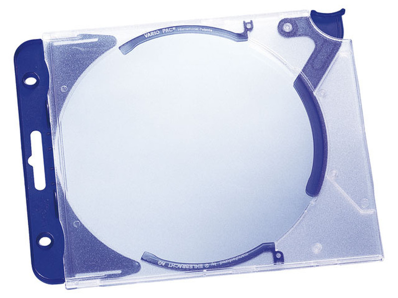 Durable 5269-06 1дисков Синий, Прозрачный чехлы для оптических дисков