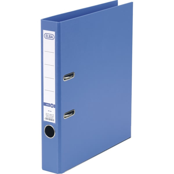 Elba Smart PP/PP, 50 mm Polypropylene (PP) Blau Aktendeckel