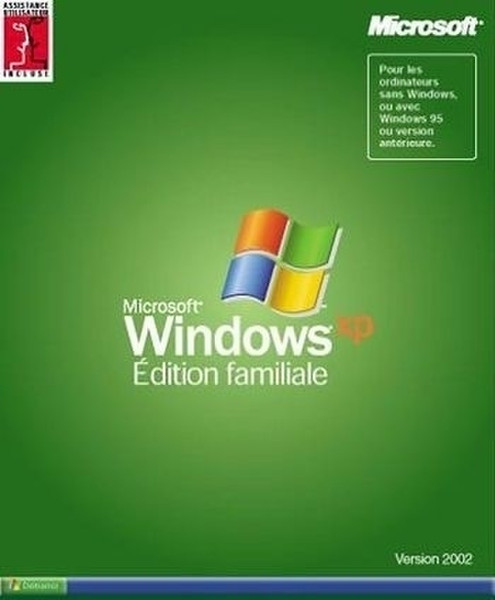 Microsoft Windows XP Home Edition, 1 user, French