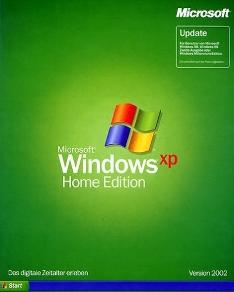 Microsoft Windows XP Home Edition, 1 user, German