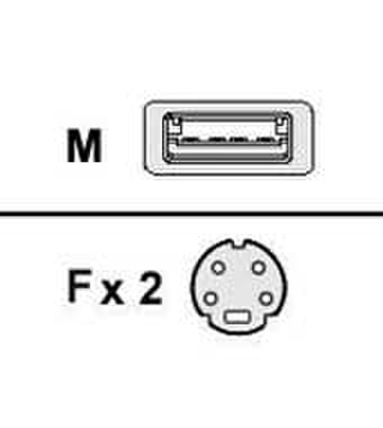 HP USB to PS/2 Adapter адаптер питания / инвертор