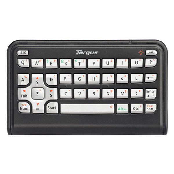 Targus Bluetooth Thumbpad, UK RF Wireless QWERTY keyboard