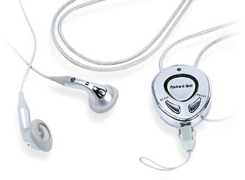 Packard Bell Sound FM Silver Intraaural headphone