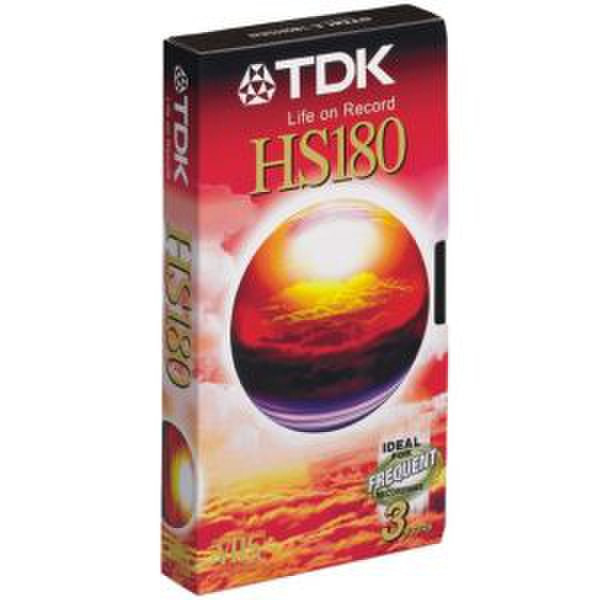 TDK HS-180 VHS 180min 2pc(s)