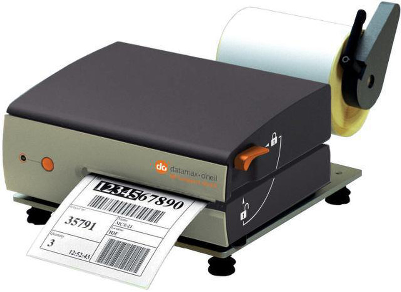 Datamax O'Neil MP-Series Compact4 Mobile Mark II Direct thermal 200 x 200DPI Black label printer