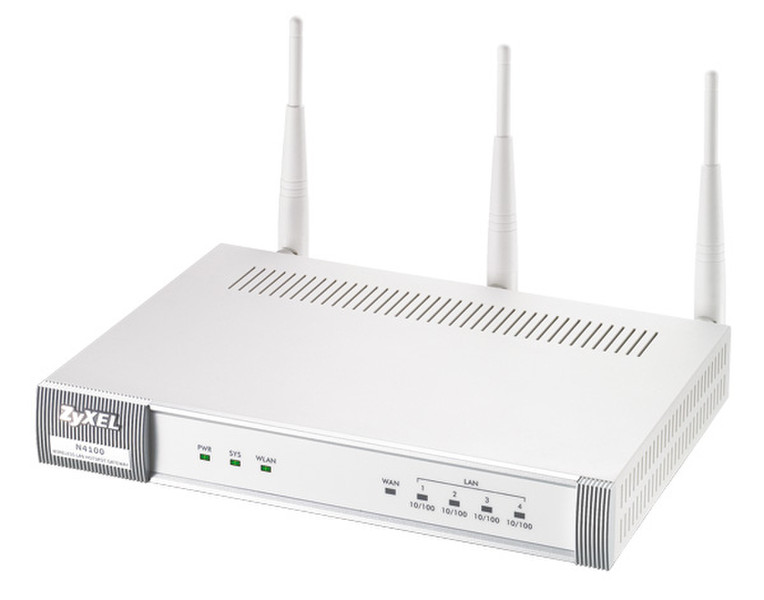 ZyXEL N4100 Fast Ethernet wireless router