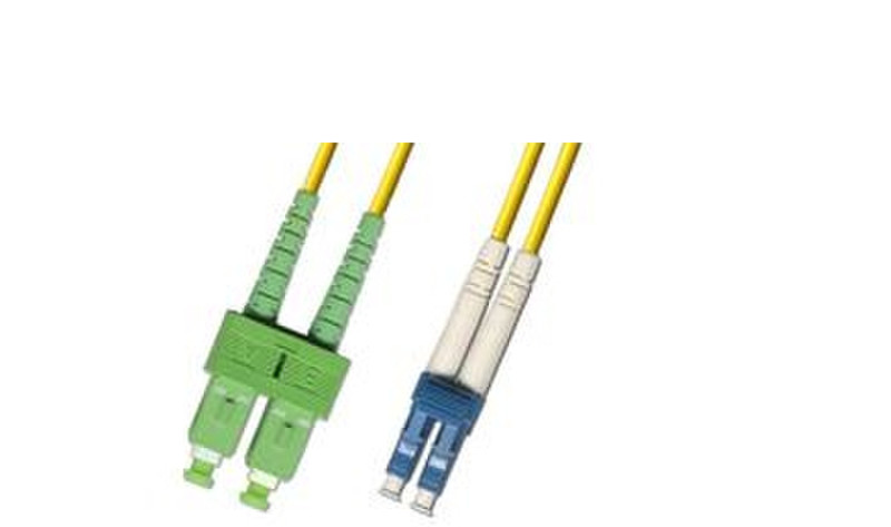 Microconnect FIB841010 10m SC LC Yellow fiber optic cable