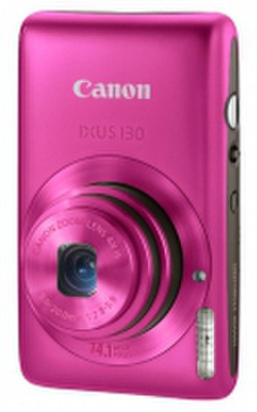 Canon Digital IXUS 130 Kompaktkamera 14.1MP 1/2.3Zoll CCD 4320 x 3240Pixel Pink