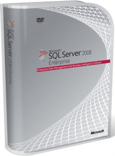 Microsoft SQL Server 2008 R2 Enterprise, 25u, CAL, EDU, DVD, FR