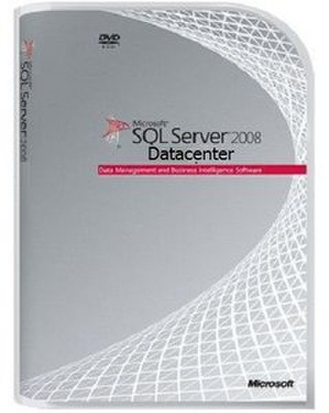 Microsoft SQL Server 2008 R2 Datacenter, DVD, EN