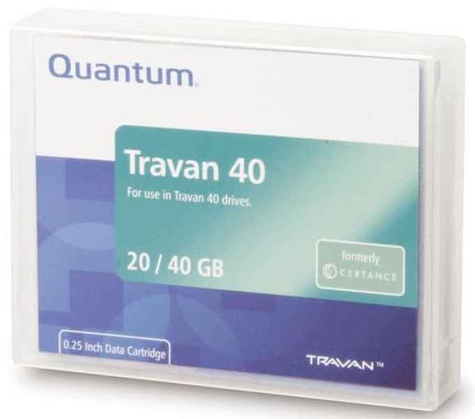 Quantum Travan 40 Data Cartridge