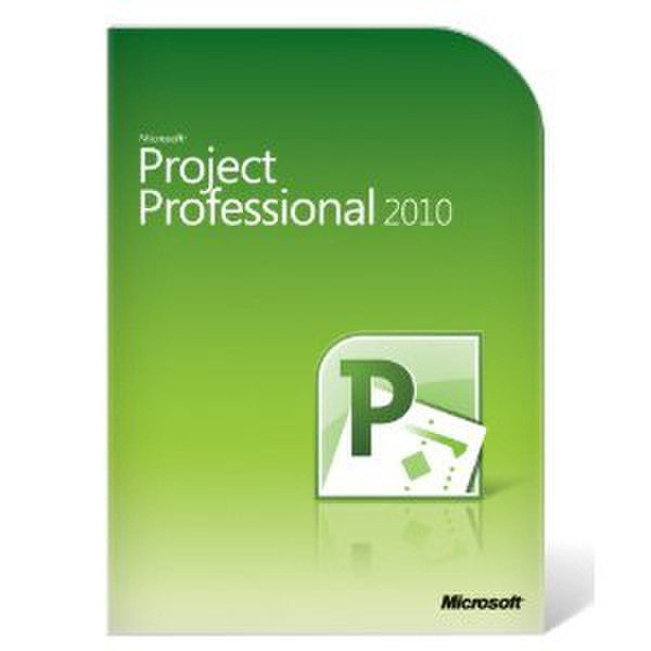 Microsoft Project Professional 2010 Akademiker 1Benutzer