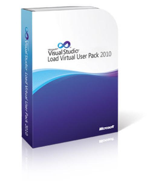 Microsoft Visual Studio Load Test Virtual User Pack 2010, MLP, FR