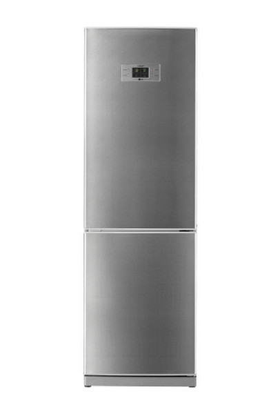 LG GB3133PVKW freestanding A+ Silver fridge-freezer