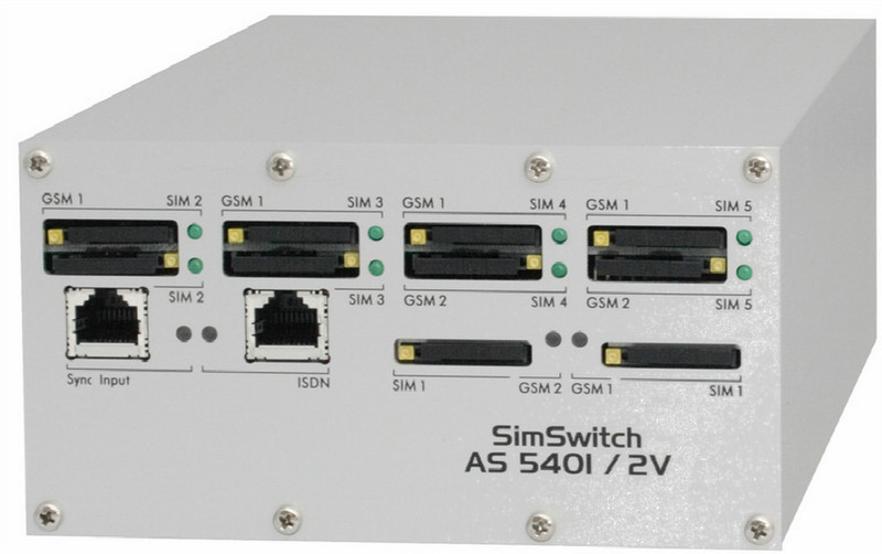 MCS SimSwitch/AS550/2V gateways/controller