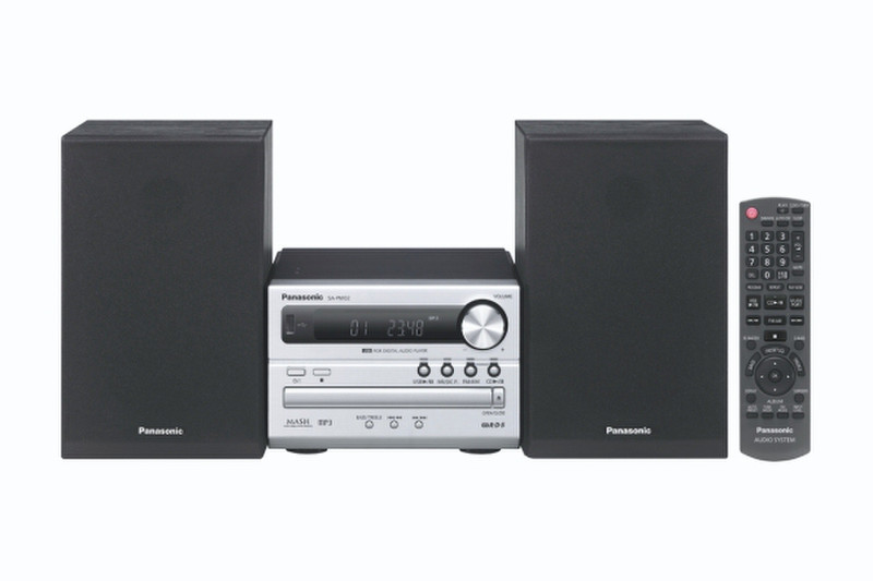 Panasonic SC-PM02EG-S Micro set 10W Silver home audio set