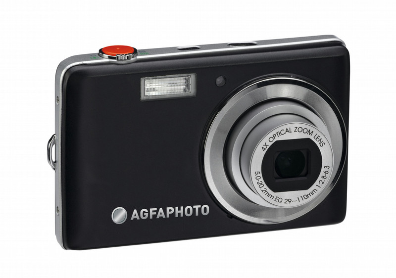 AgfaPhoto OPTIMA 104 Kompaktkamera 12MP CCD 4000 x 3000Pixel Silber