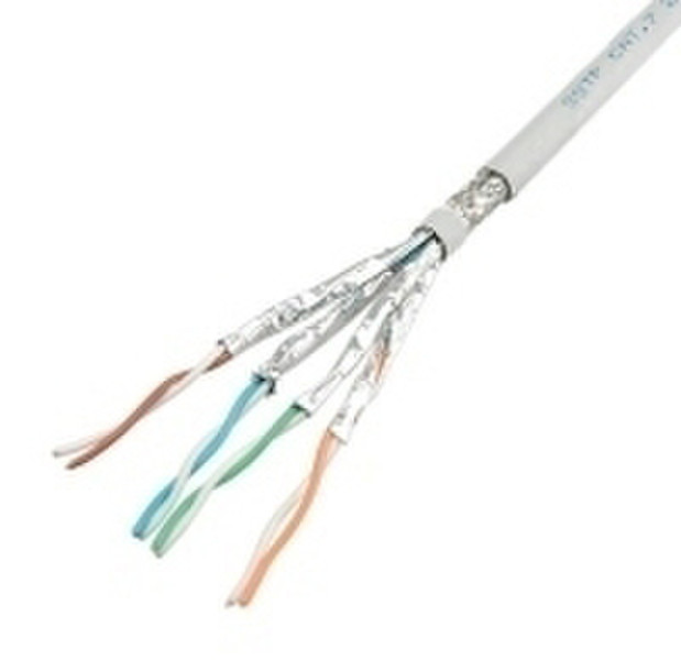 HP S/FTP Patch Cable CAT7 3м Белый сетевой кабель