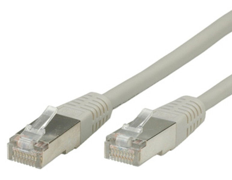 HP S/FTP Patch Cable Cat6 1m Grey networking cable