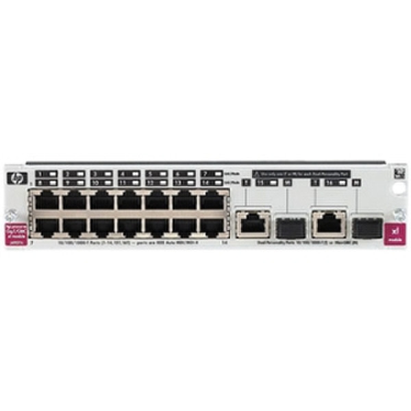 Hewlett Packard Enterprise 5800 16-port SFP Module Fast Ethernet,Gigabit Ethernet модуль для сетевого свича