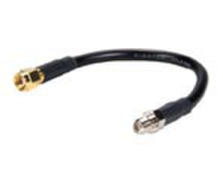 Hewlett Packard Enterprise X270 RSMA - SMA 0.15m R-SMA SMA Black coaxial cable