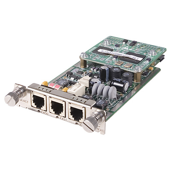 Hewlett Packard Enterprise MSR 2 FXS +1 FXO Voice Interface SIC Module сетевая карта