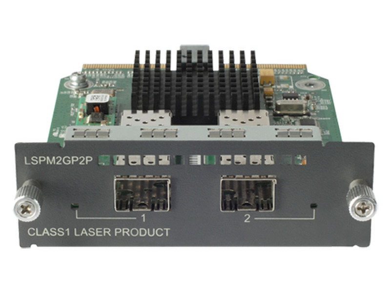 Hewlett Packard Enterprise 5500/4800 2-port GbE SFP Module Gigabit Ethernet модуль для сетевого свича