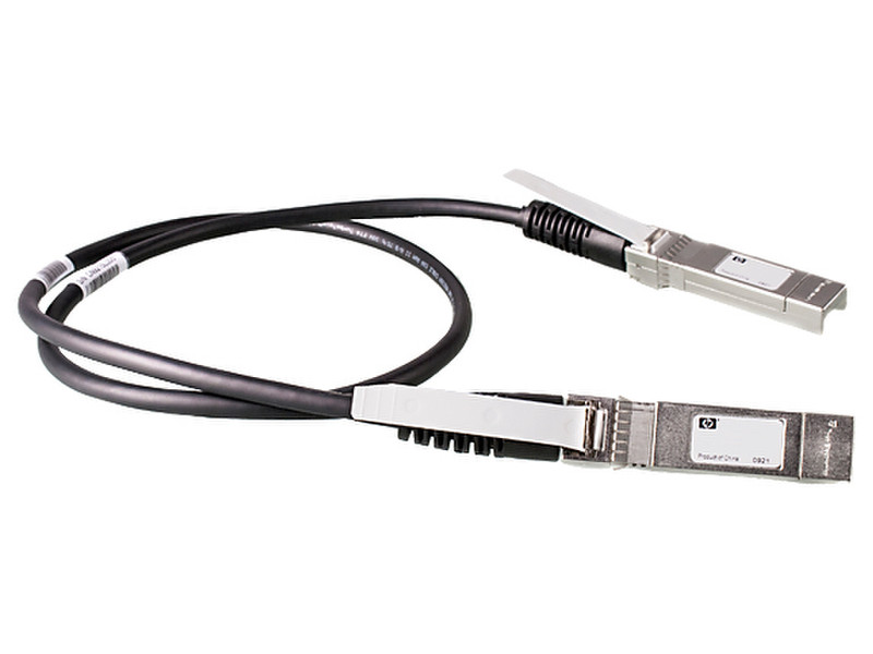 Hewlett Packard Enterprise 3600 Switch SFP Stacking Kit 0.5m LC LC Black fiber optic cable