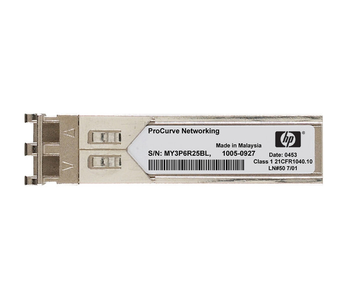 Hewlett Packard Enterprise X130 10G SFP+ LC SR 10000Mbit/s SFP+ network transceiver module
