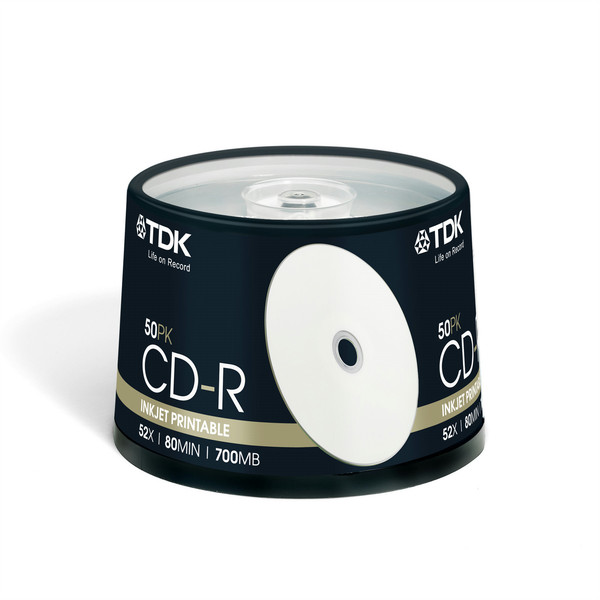 TDK 50 x CD-R 700MB CD-R 700MB 50pc(s)