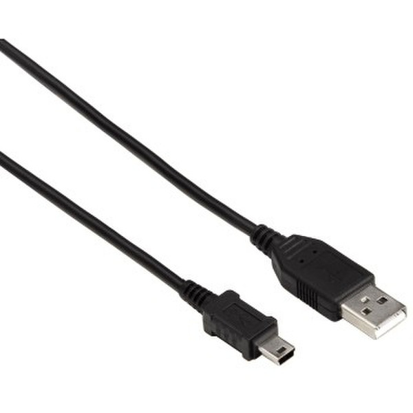 Hama 00104854 USB Type A Черный дата-кабель мобильных телефонов