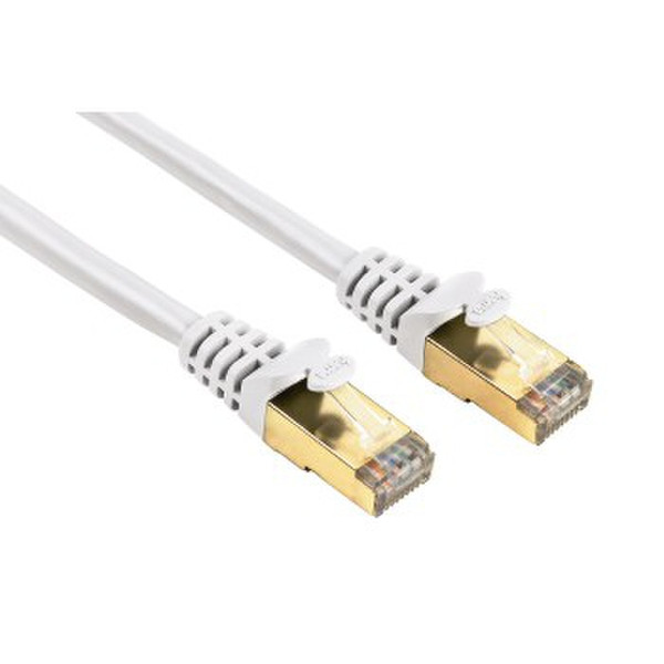 Hama 00054595 0.25m White networking cable