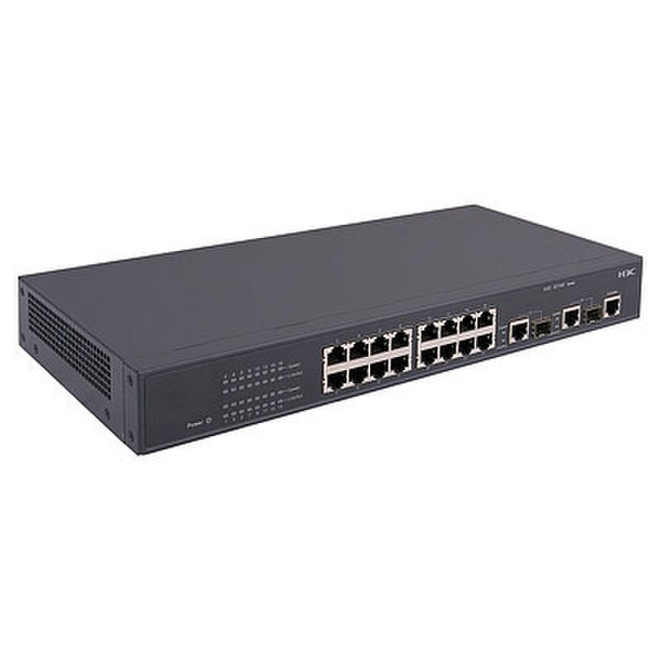 Hewlett Packard Enterprise 3100-16 EI Switch L2 1U Черный