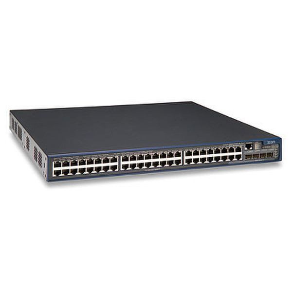 Hewlett Packard Enterprise E4800-48G-PoE Switch Управляемый L3 Power over Ethernet (PoE) Серый