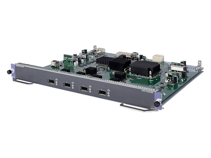 Hewlett Packard Enterprise 7500 4-port 10GbE XFP Enhanced Module 10 Gigabit модуль для сетевого свича