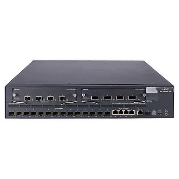 Hewlett Packard Enterprise A 5820-14XG-SFP+ L2 Gigabit Ethernet (10/100/1000) 2U Серый