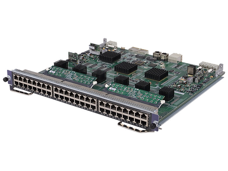 Hewlett Packard Enterprise 7500 48-port Gig-T PoE-ready Module Gigabit Ethernet модуль для сетевого свича