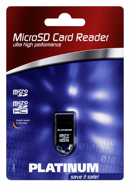 Bestmedia 177603 USB 2.0 Black card reader