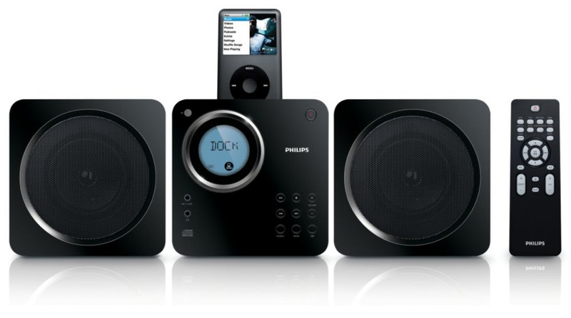 Philips DCM105/12 10Вт Черный домашний музыкальный центр