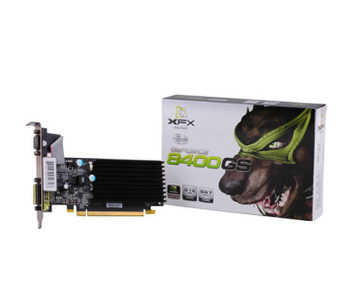 XFX PV-T86S-YHLG GeForce 8400 GS GDDR2 Grafikkarte