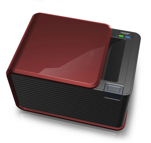 Synkro A10 Thermal Printer Прямая термопечать 203.2 x 203.2dpi Черный, Красный устройство печати этикеток/СD-дисков