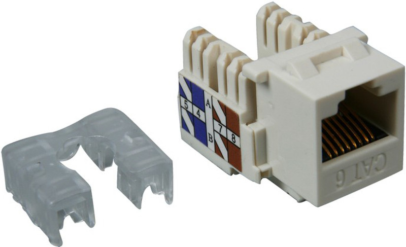 Variant KJ-007 UPD/C6 CAT 6 White wire connector