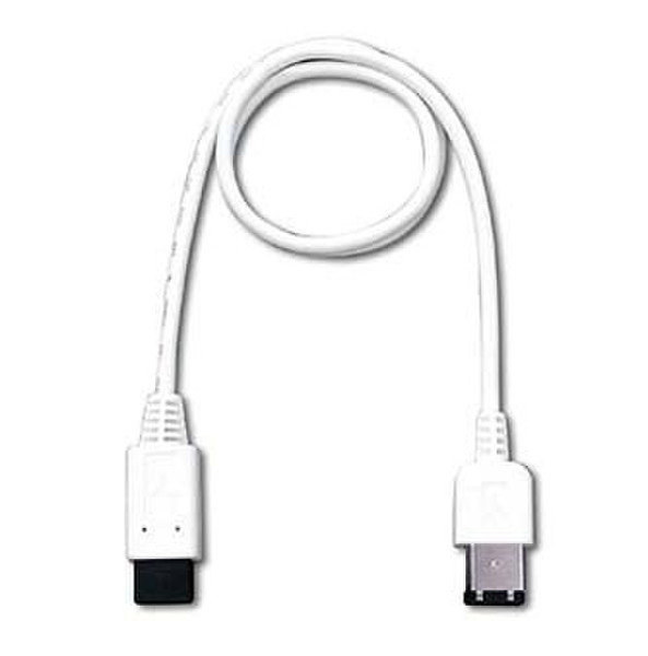 Belkin FireWire 9-Pin/6-Pin 1.8m White firewire cable