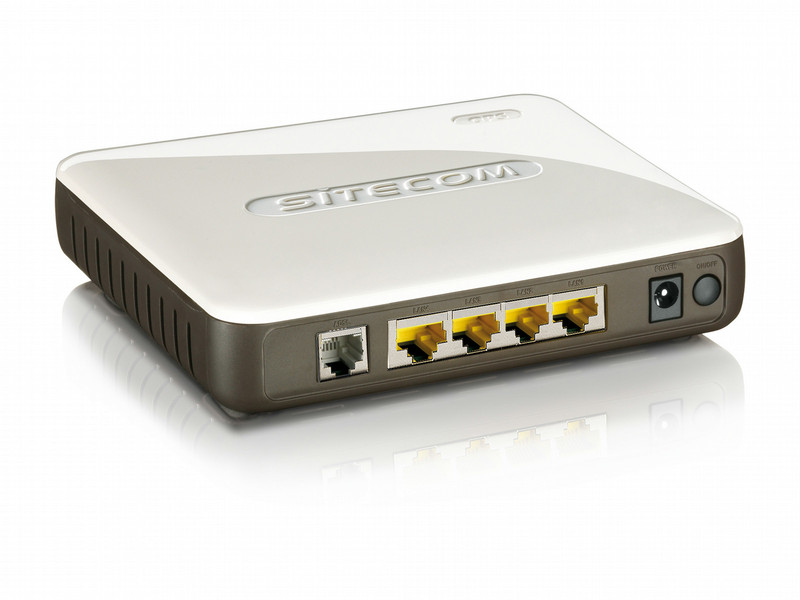 Sitecom WL-358 Schnelles Ethernet Silber WLAN-Router