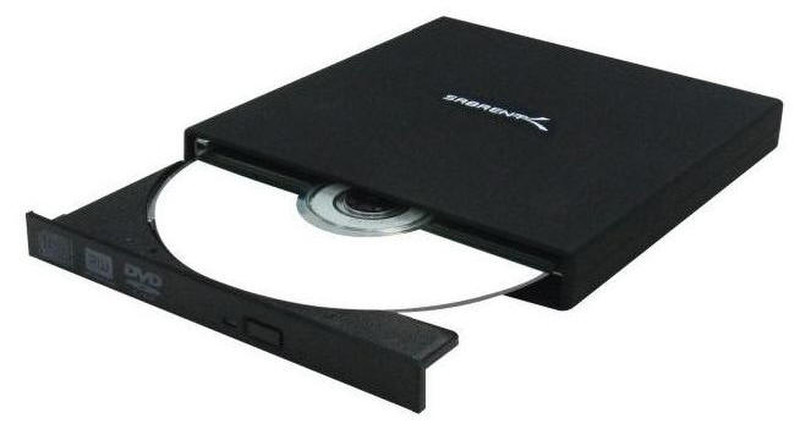 Sabrent USB-DRWX Black optical disc drive