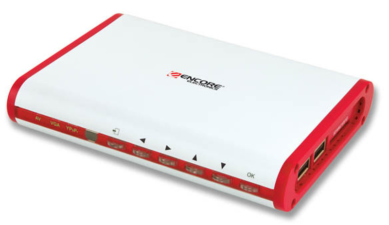 ENCORE ENMMP-X210 Red digital media player