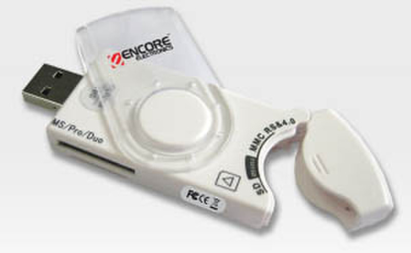 ENCORE ENUCR Белый устройство для чтения карт флэш-памяти